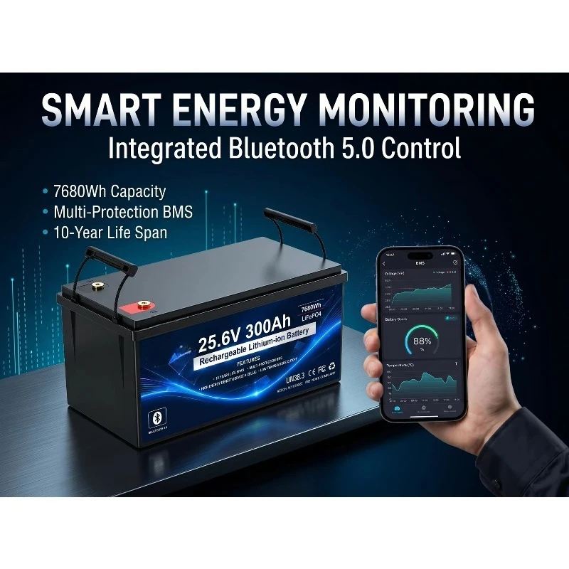 PO4 Solar Battery Lithium Ion 300Ah 200Ah Rechargeable Lithium Battery Deep Cycle Energy Storage Battery Pack