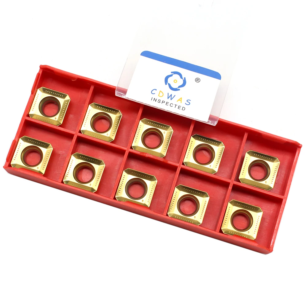 SEKT1204 AFTN MP1020คาร์ไบด์เครื่องกัดเครื่องมือ SEKT 1204ทังสเตนใบมีดคาร์ไบด์เครื่องกลึง CNC สำหรับสแตนเลส