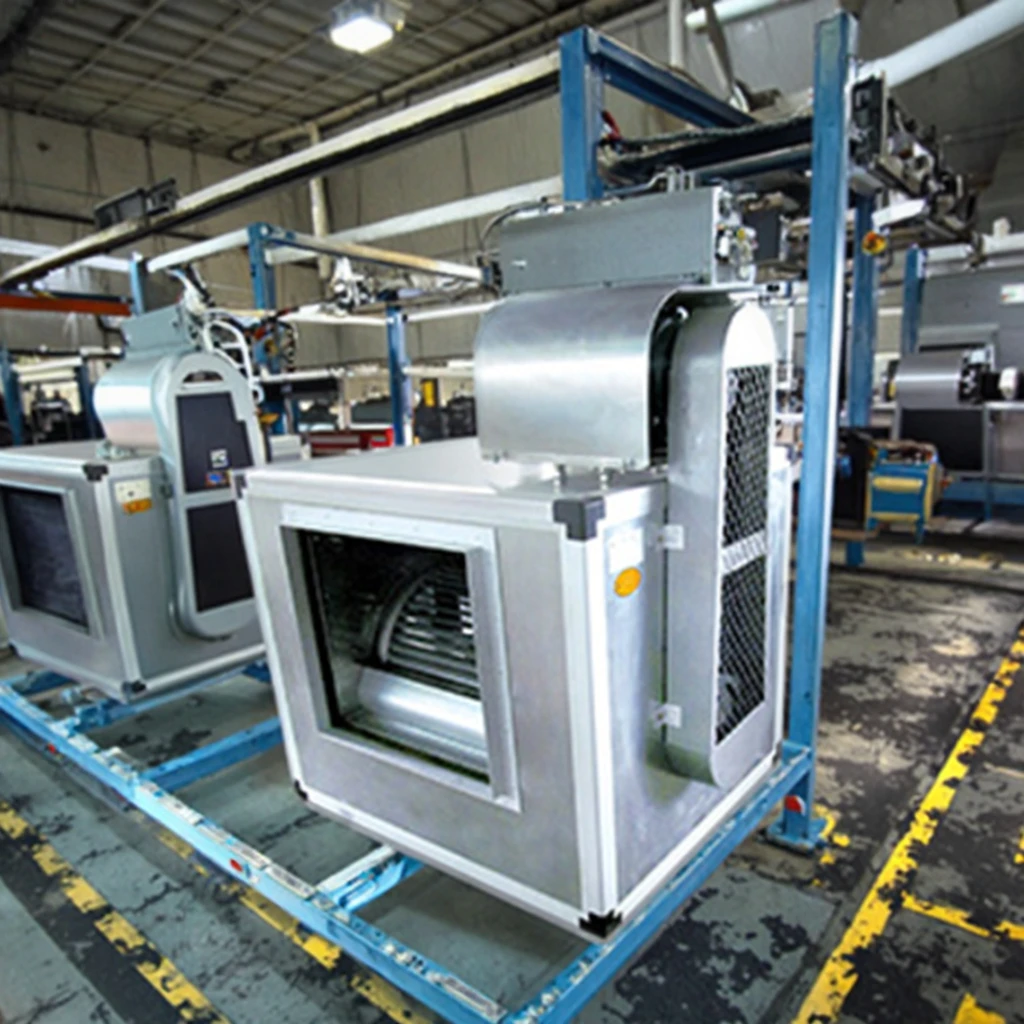 Stainless Steel Blade Centrifugal Box Fan For Fire Control Ventilation OEM Customizable