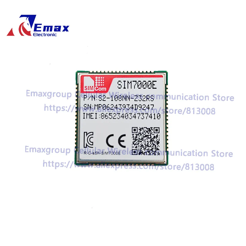 Модуль SIMCOM SIM7000E B3/B8/B20/B28 LCC 4G NBIoT&LTE-CAT M1, подходит для SIM900 и SIM800F для Европы