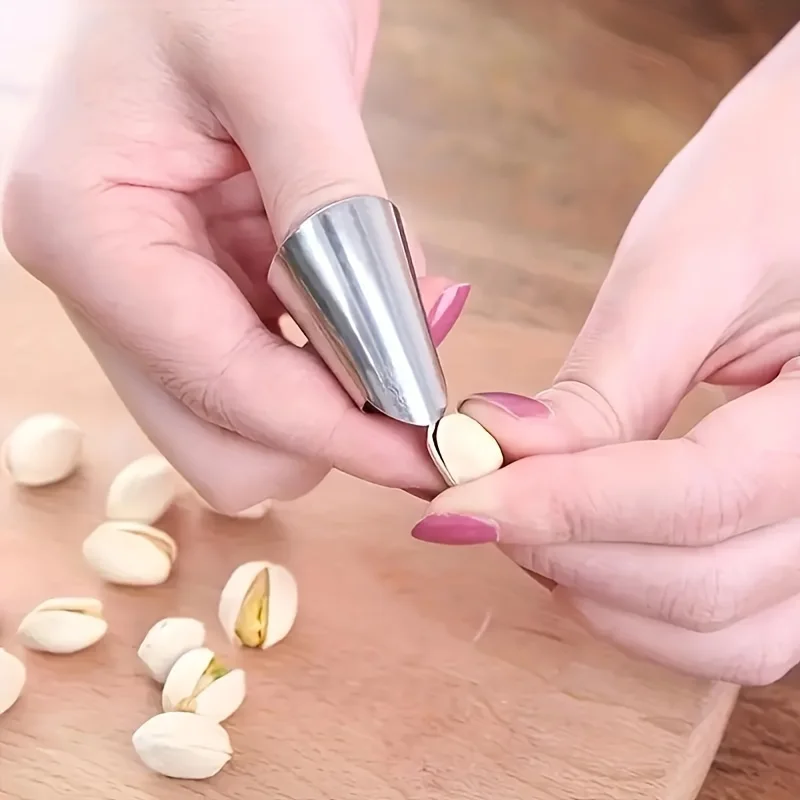 

1/2 шт., набор принадлежностей и инструментов для посадки: доспехи для пилинга, устройство для сбора пальцев, овощерезка, защита рук, железный шелушитель для ногтей в саду