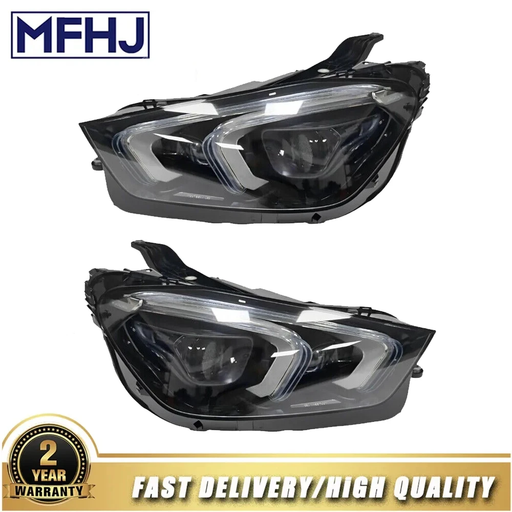 For Mercedes Benz GLE450 GLE580 GLE63 GLE350 W167 Full LED Left or Right Headlight