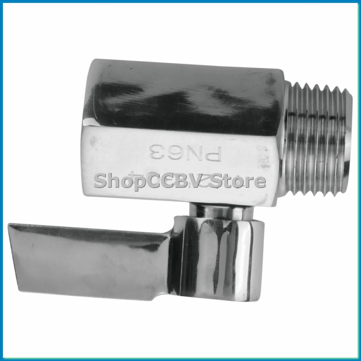 

Мини-шаровой кран из нержавеющей стали 304 (1/2 дюйма, внутренняя x наружная резьба NPT), регулятор расхода воды, головной регулирующий клапан - A33R