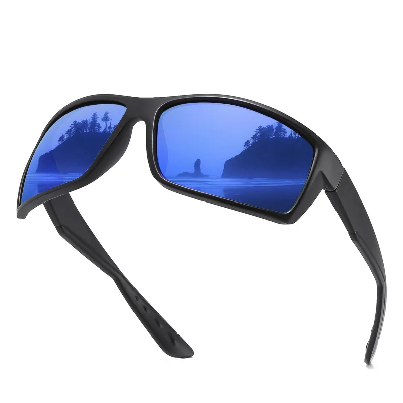 

Cos Men's Fantail Polarized Rectangular Sunglasses(With packaging box)