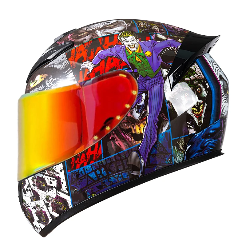 Unisex DOT-gecertificeerde integraalmotorhelm Veiligheid Motobike Scooter Casco Moto Modulaire Capacetes Helm