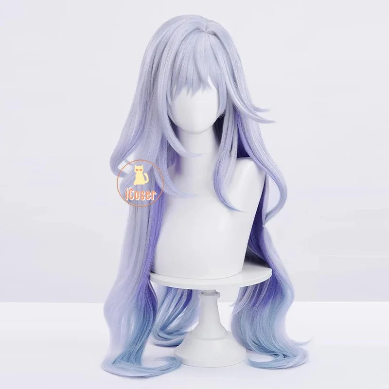 

aaa12 3Genshin Impact Skirk Косплей Парик Синий Серый Длинные Волосы Новая Кожа Фехтованок Тарталья Мастер Бездня Хэллоуин Вечеринка Женщины