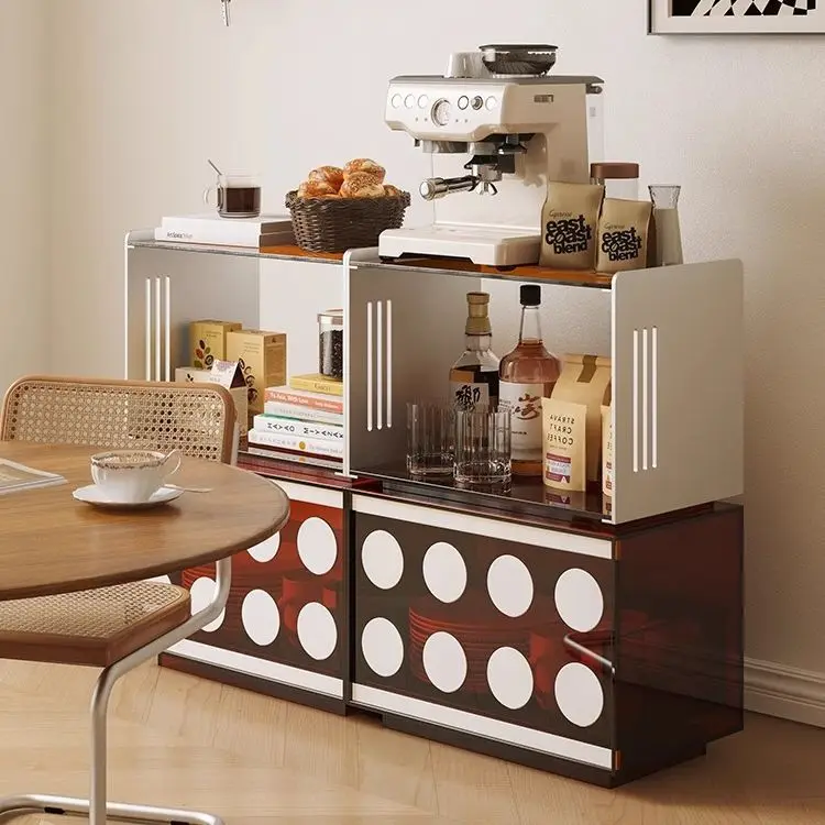 

Acrylic chest combination medieval living room side cabinet display locker entrance locker household wall decorative cabinet