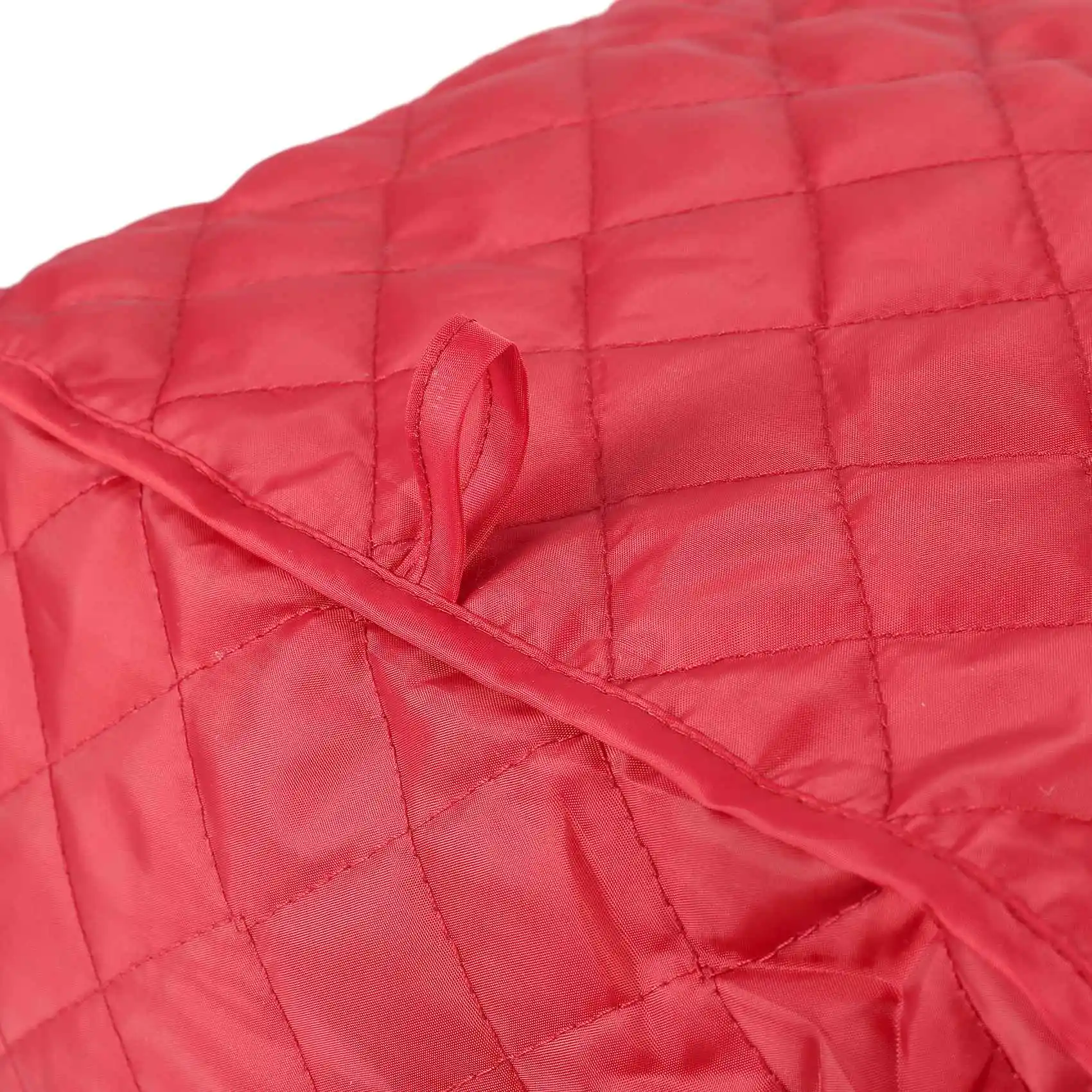 AD33 غطاء مقاوم للغبار مبطن بأربعة شرائح من البوليستر الساخن (أحمر)