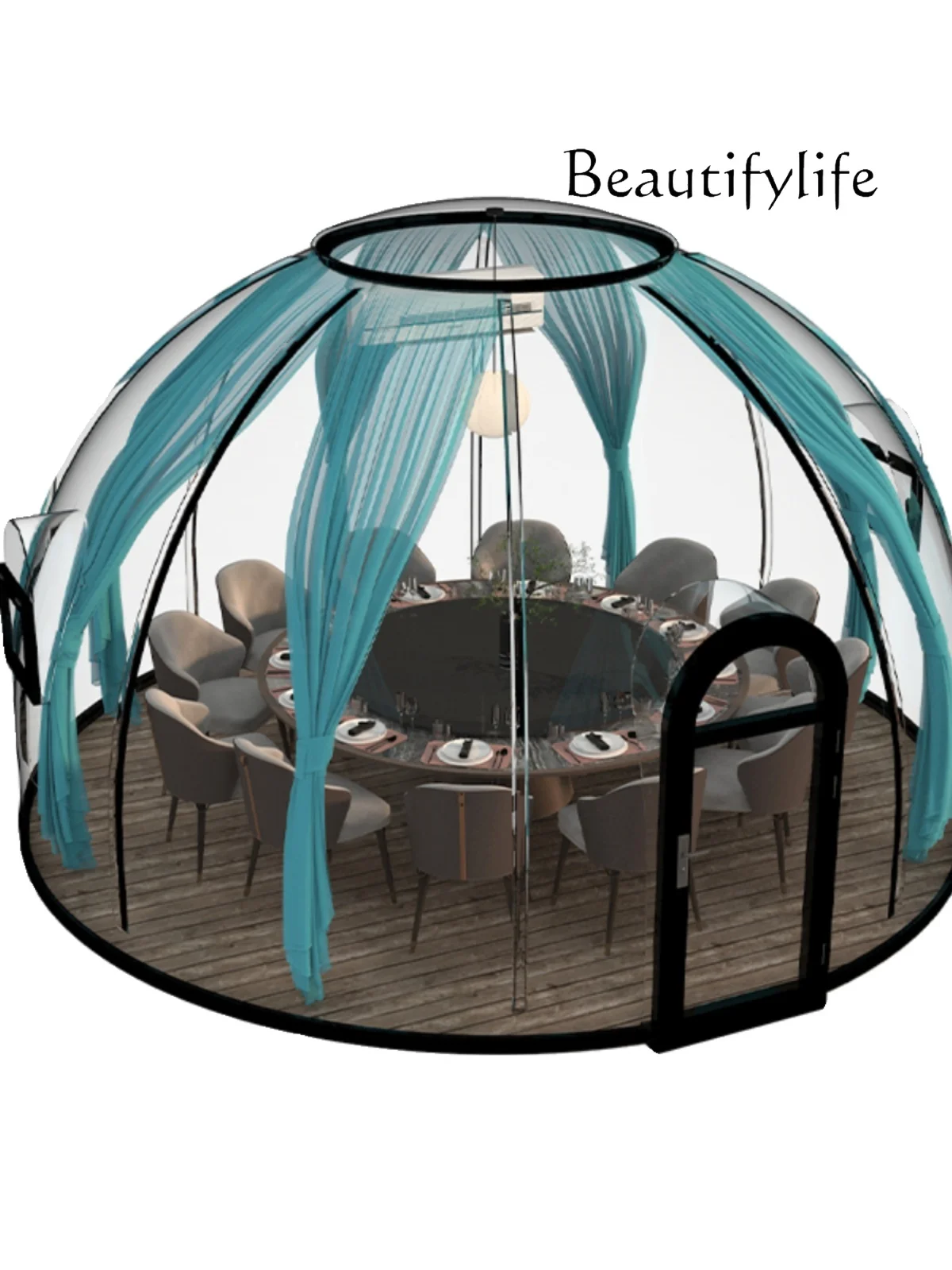 

Bubble House Outdoor Transparent Starry Room Homestay Hotel Dining Outdoor Sunshine Room Tent