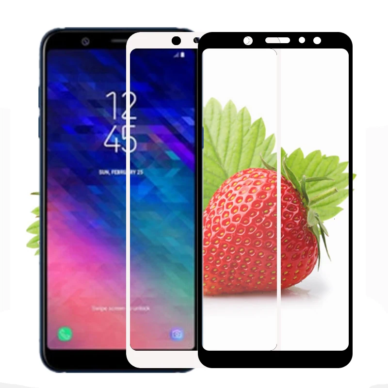 Protective Glass For Samsung Galaxy A5 A3 A6 Plus A8 Screen Protector Tempered Glas Case On 3a 5a 6a 8a A 3 5 6 8