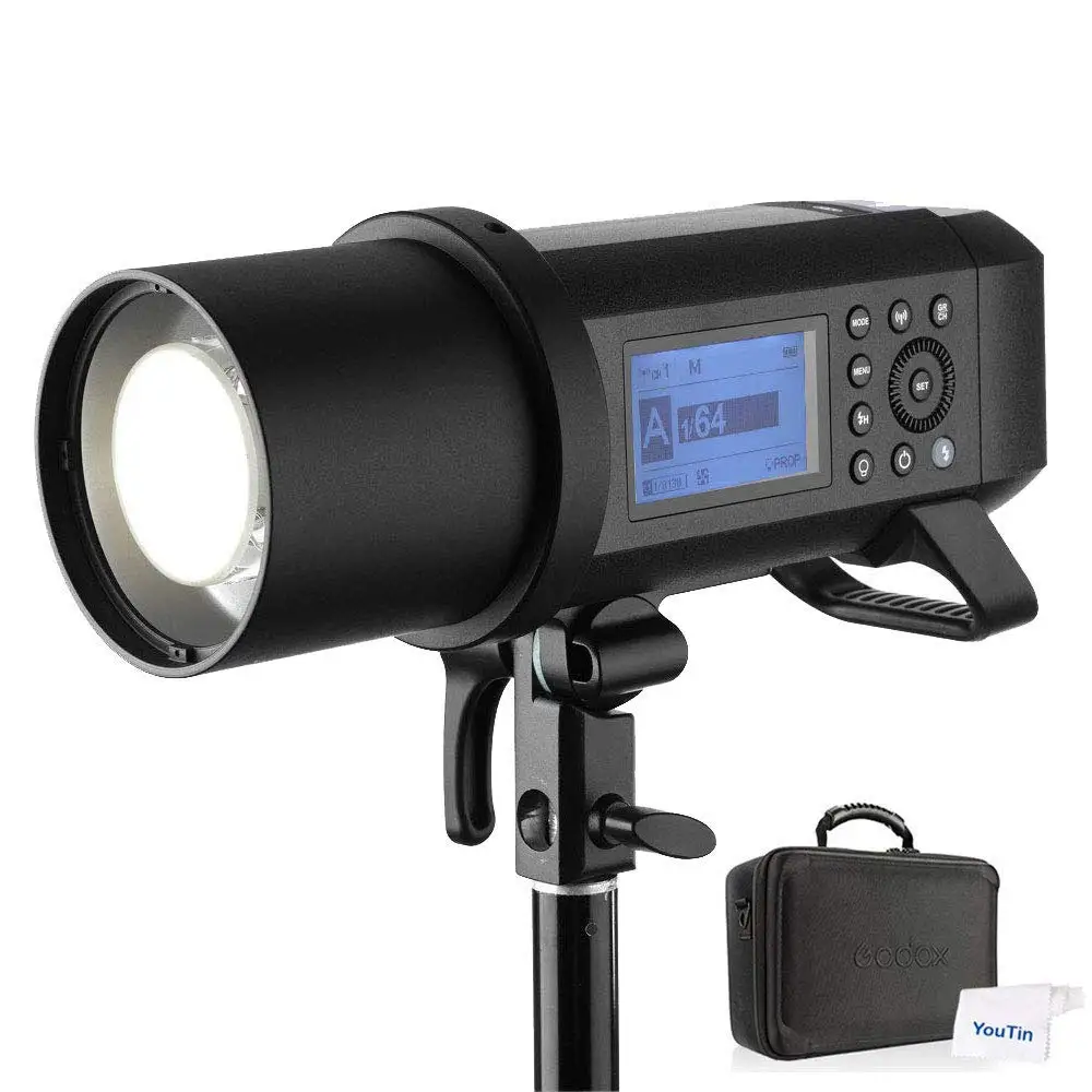 AD400 Pro AD400Pro Ad 400 Pro Godox TTL Battery-Powered 1/8000 HSS Outdoor Flash Strobe Light for Photography Studio
