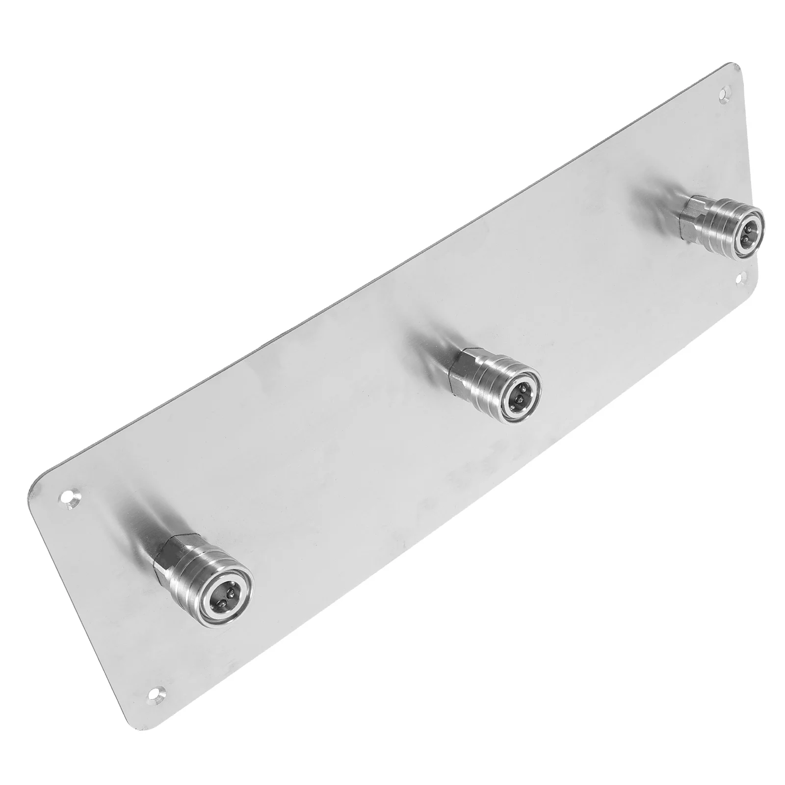 

Foam Silver Wall Mount Pressure Washer Nozzle Holder High Pressure Hose Quick Connect Adapter Storage Shelf Stainless