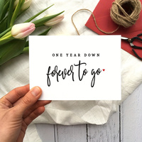 1st Anniversary Card \
