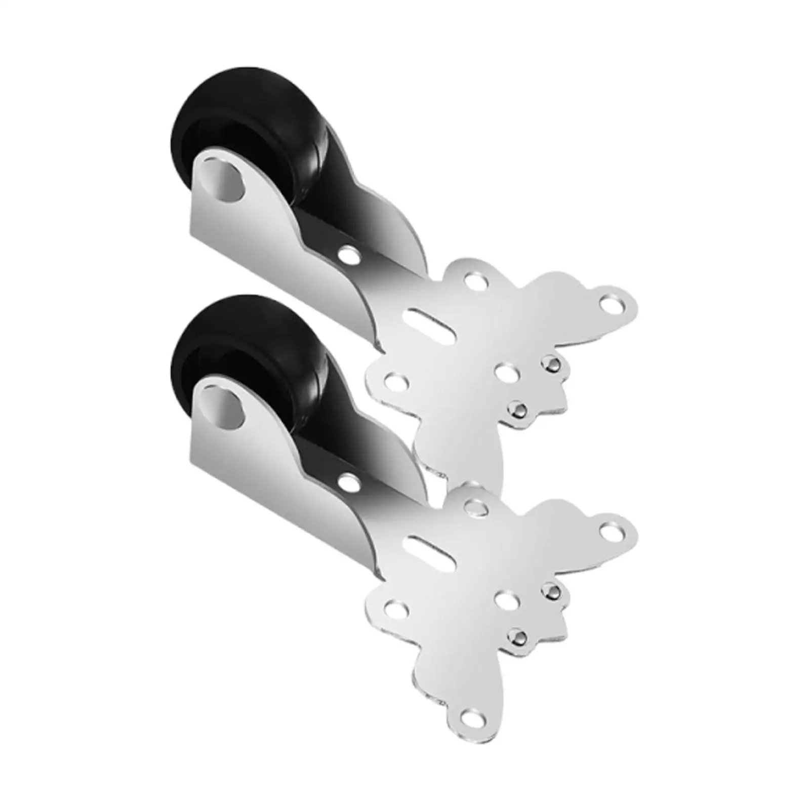 Sliding Door Track Roller Metal Directional Caster Wheel Sturdy Support Glide Silent Bearing for Interior Gate