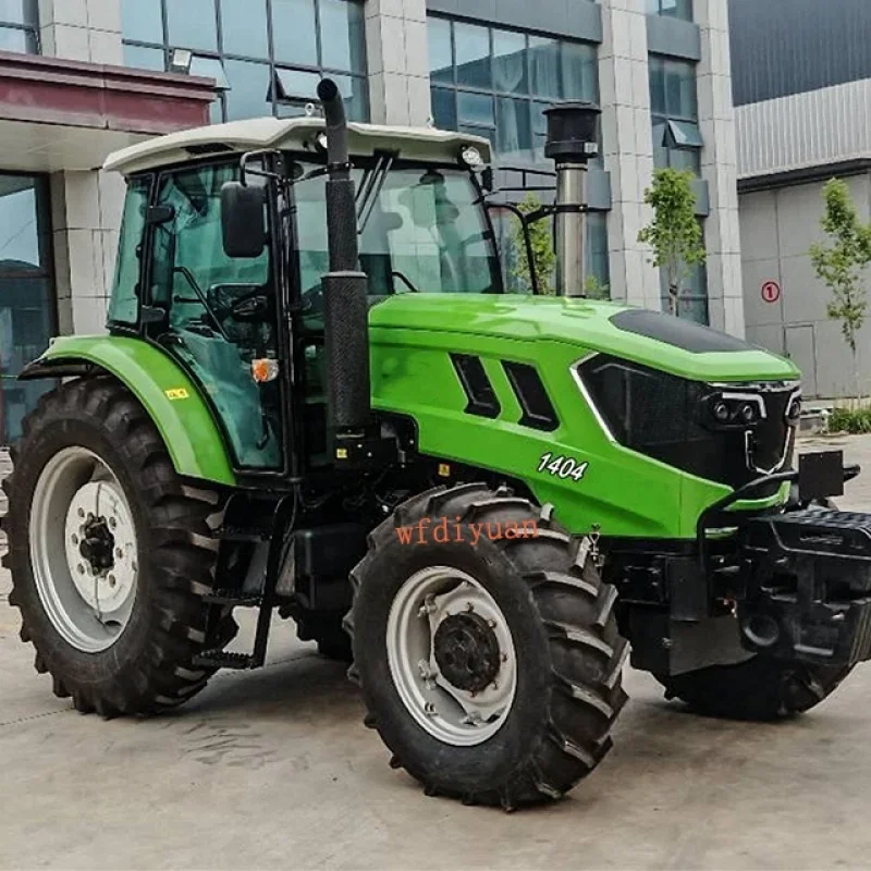 ราคาถูก: 4x4 160hp AC Cabin ฟาร์มรถแทรกเตอร์การเกษตรเครื่องยนต์ดีเซล traktor agricola diyuan รถแทรกเตอร์