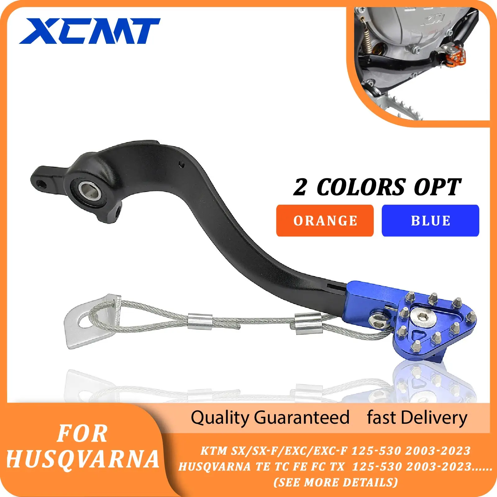 

Motorcycle CNC Rear Foot Brake Lever Pedal For KTM SX SXF XC XCF XCW XCFW EXC EXCF 125-500 For Husqvarna TC FC TX FX TE FE