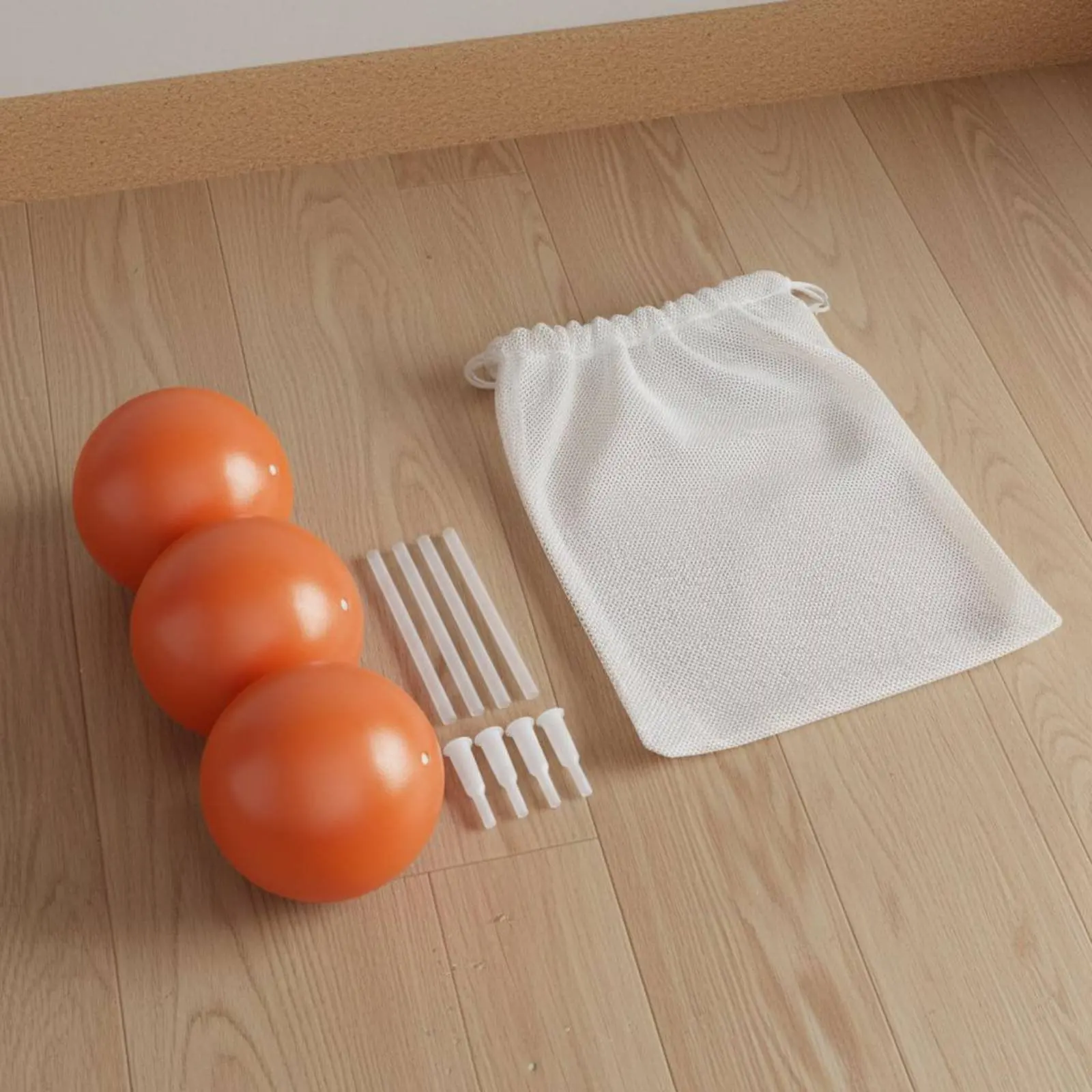 4 Pieces Pitching Posture Corrector Inflatable and Portable Swing Training Sphere Sports Equipment Lightweight for Young Players