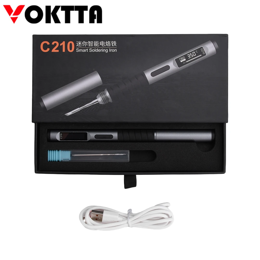 Smart Soldering Iron Dc9~20V Portable Constant Temperature Soldering Station Soldering Pen Type-C Soldering Iron