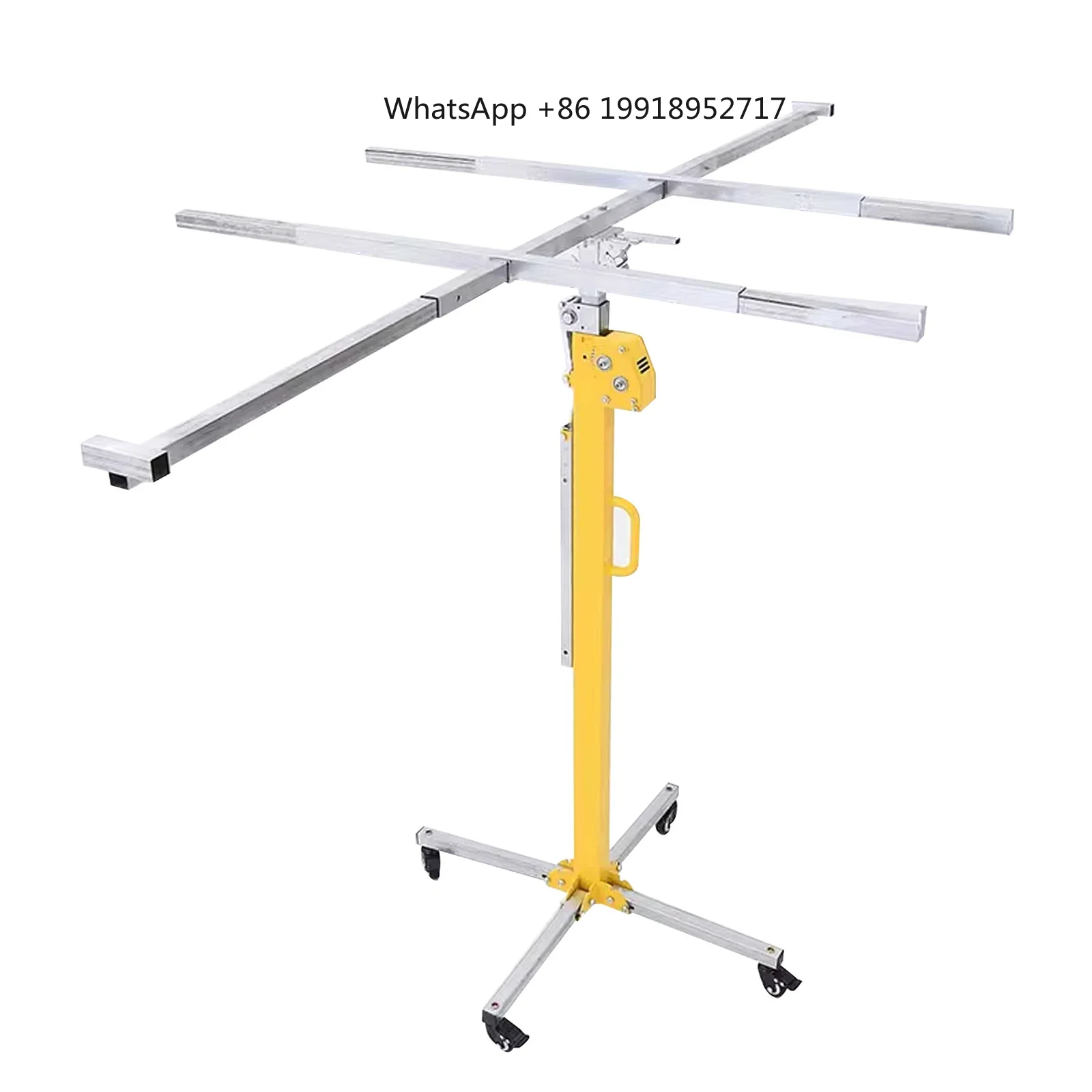 Portable Rotating Lifting Table 2-in-1 Multi-function Gypsum Board Lift 3M 4.5M Lifting Height Portable Small Ceiling Tool Plate