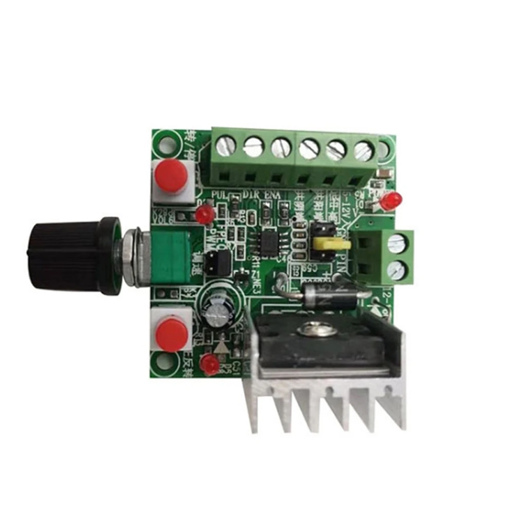 

Simple controller driven by stepper motor Speed control for forward and reverse rotation PWM generation controller