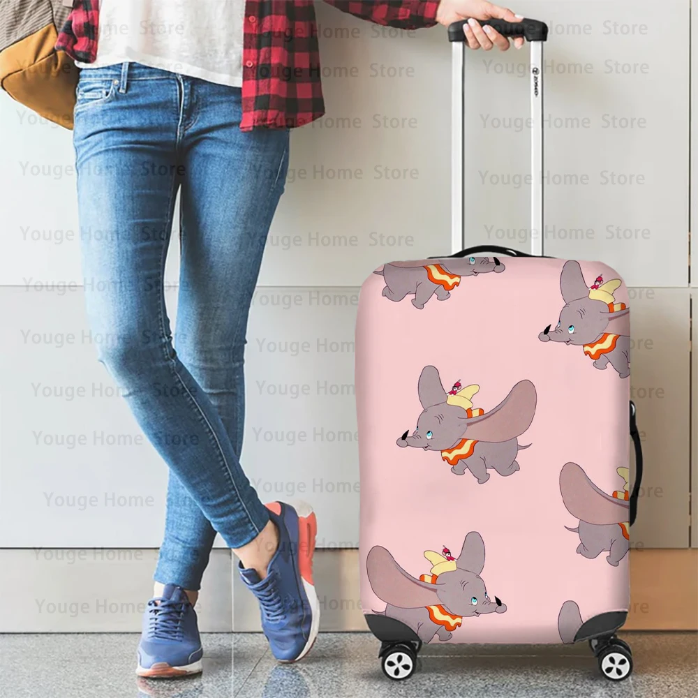 New 18-32 inch luggage protective cover trolley case protective cover Disney Dumbo print stylish simple suitcase dust cover