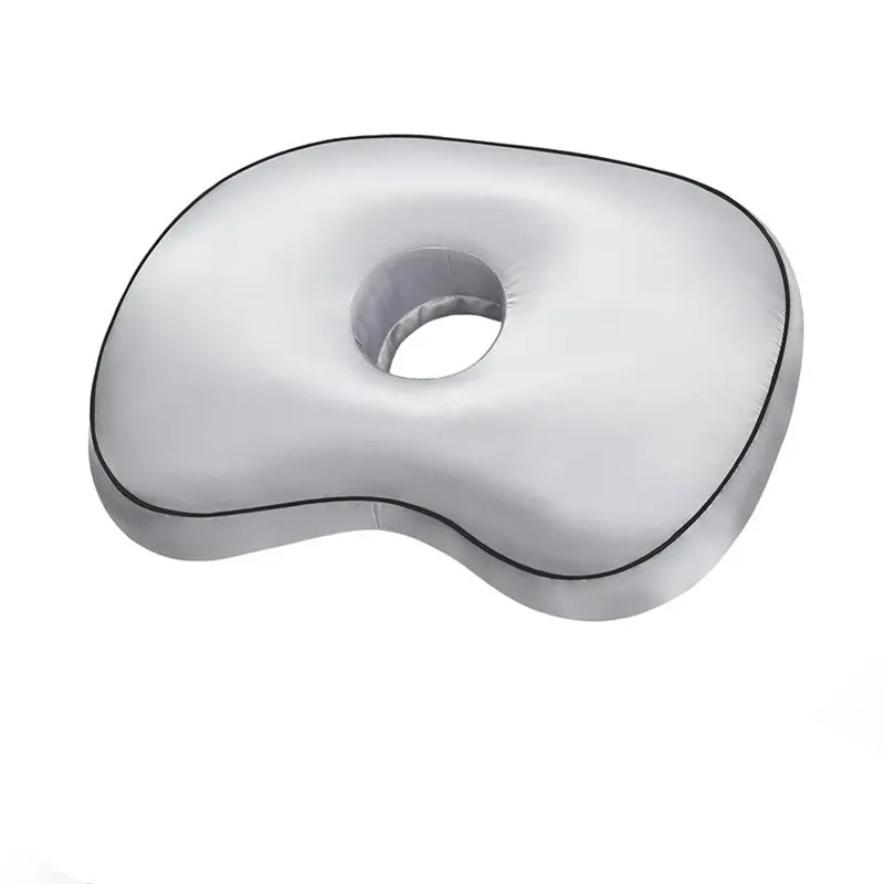 

ABKW-Hypoallergenic Side Sleeper Support Pillow, Orthopedic Ear Piercing With 3.5 Inch Ear Hole Relief Spacer