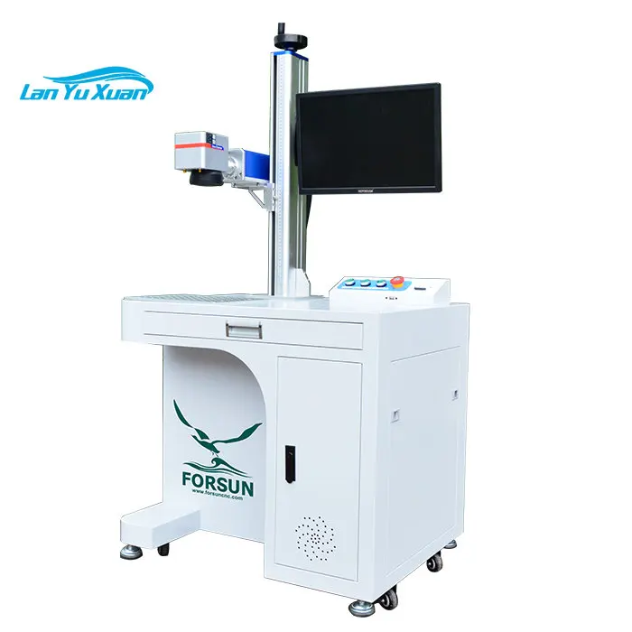 

10% Off!! Fiber Laser Marking Machine 30w /50W Laser Cutting Machine Metal and Nometal Can Be Used Phone Case Laser Engraving