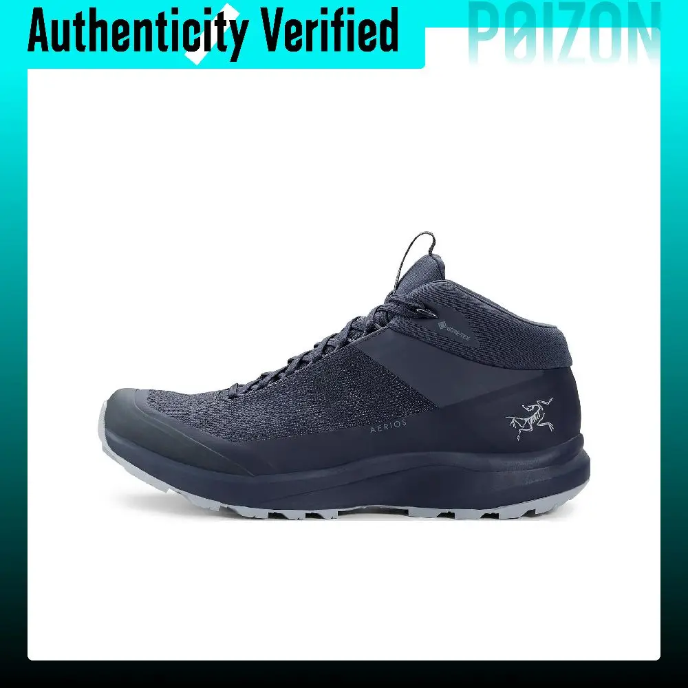 Arc'teryx Aerios GTX Slip Resistant Abrasion Resistant Mid top Outdoor Shoes Unisex Blue L08085200