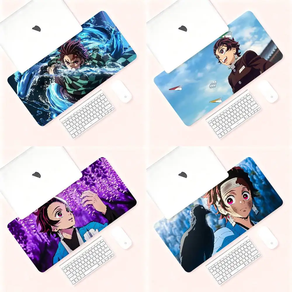

Cool Tanjiro Kamado-S Mouse Pad Computer Mat Deskpad Laptop Keyboard Mat Office Large Landscape Mousepad