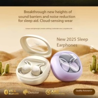 Remax Sleep Ear Buds True Wireless Earbuds in Ear Light-Weight Headphones Ultra-Mini Bluetooth 5.4 Earphones for Side Sleepers