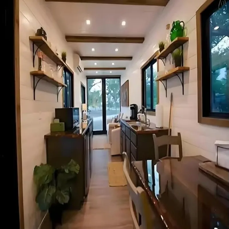 منزل جاهز 2 قصة حاوية منزل وحدات حديثة 20 قدم 40 قدم حاوية سعر المنزل فندق فاخر 2 3 غرف نوم منازل صغيرة #4