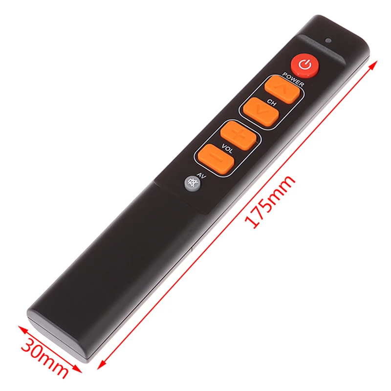 Smart Learning Remote control for TV STB DVD DVB , TV Box HIFI, Universal controller with 6 big buttons easy use for elder