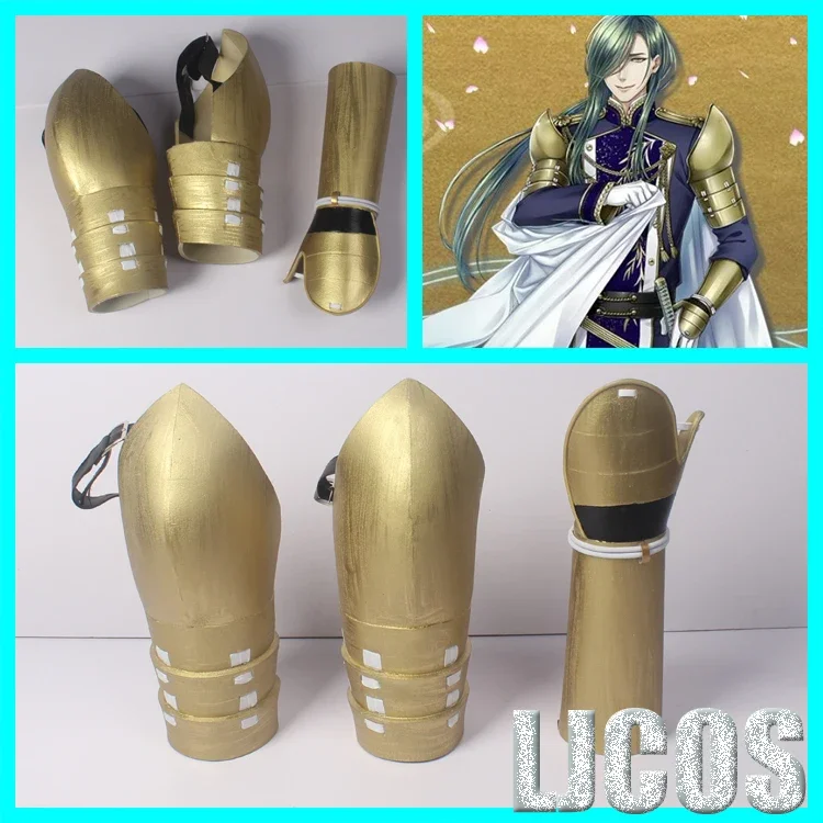 

Nikkari Aoe Shoulder Armor Touken Ranbu Online Halloween Christmas Fancy Party Costumes Accessories