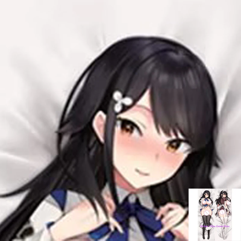 

Dakimakura Anime Pillow Cover Choukai Double Sided Print Life-size Halloween Christmas Decoration