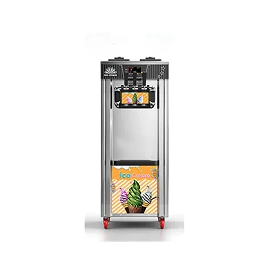 ZB-BQL268YL High-Efficiency Energy-Saving Commercial Stainless Steel Soft Ice Cream Machine 1600W Single Phase 1 Year Warranty
