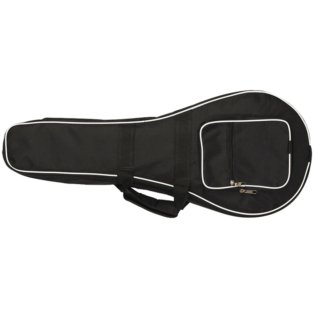 

Black Thickened Cotton M Carrying Bag Ethnic Style Backpack Travel Case Carry Pouch Musical Instrument Storage