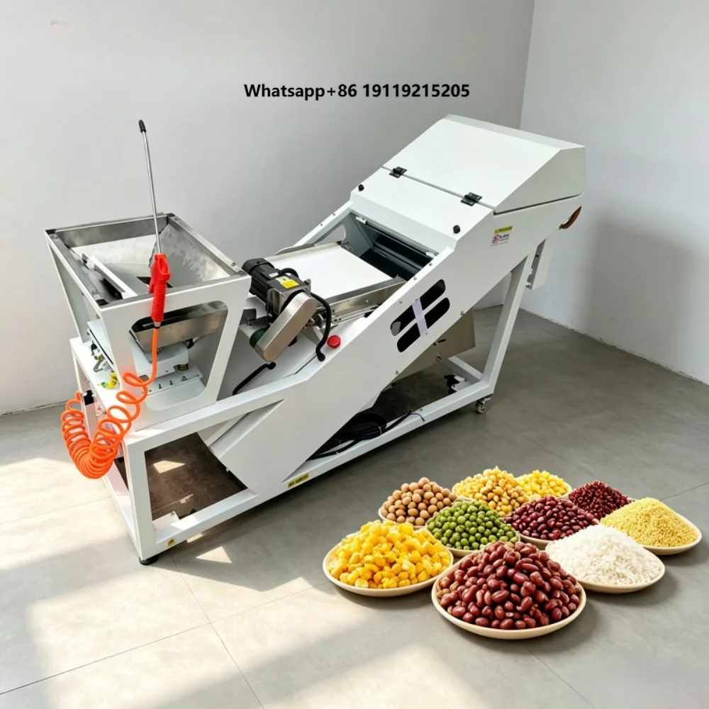 Combined Gravity Grading and Color Separation All-in-one Equipment Multi-purpose Grain Seed Processing Color Sorter Machine