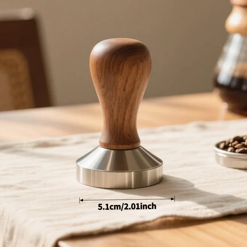 Beech Wood Handle Espresso Tamper 51/53/58mm product image
