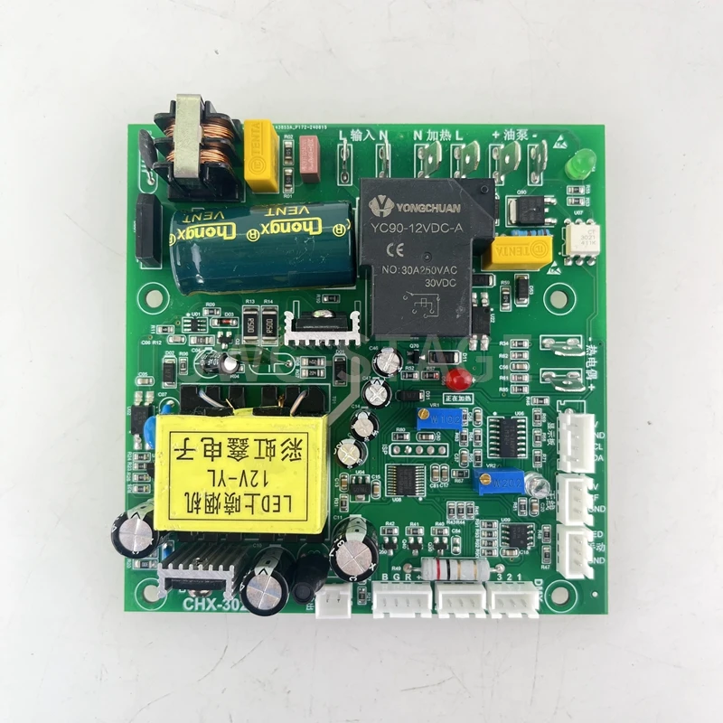 LED Nevoeiro Máquina Circuit Board, Máquina de fumo Main Board Parte, PCB System Board, 1500W, CHX-302B