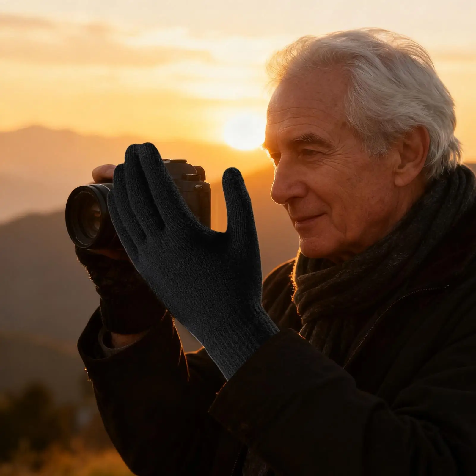 

Перчатки с подогревом для мужчин, грелки для рук с сенсорным экраном, ветрозащитные вязаные зимние перчатки для мужчин и женщин, лыжная езда в холодную погоду, пеший туризм, бег