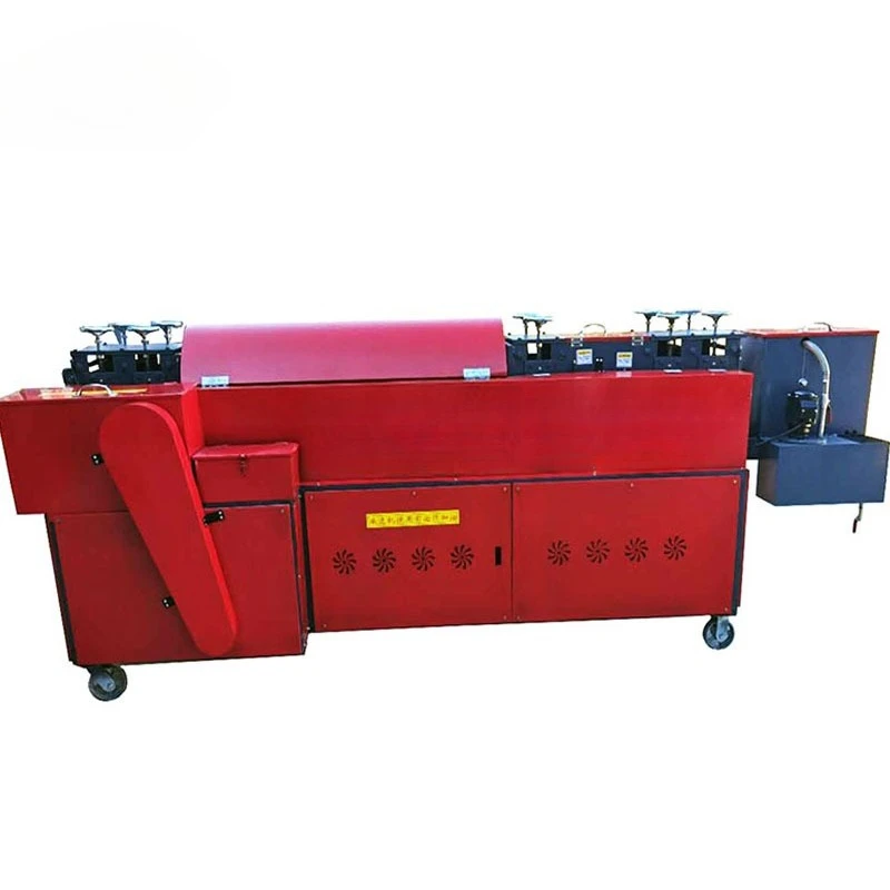 Steel pipe straightening and rust removal painting machine Steel pipe repair machine