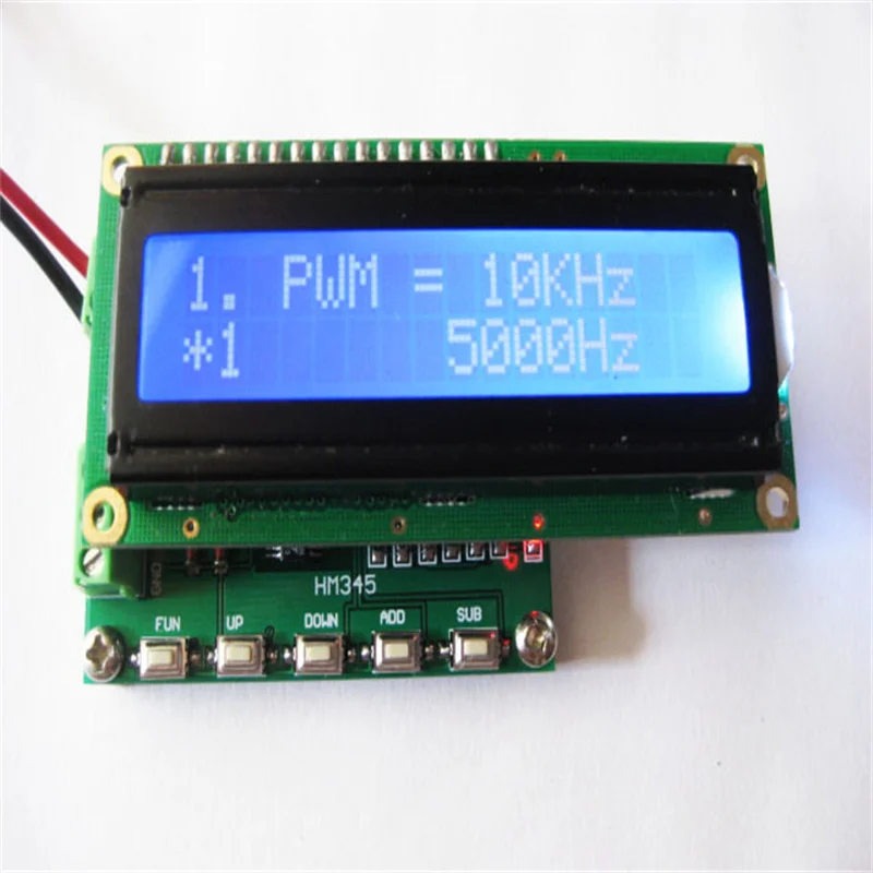 

DDS new square wave pulse signal generator signal source frequency range 1KHz~68MHz