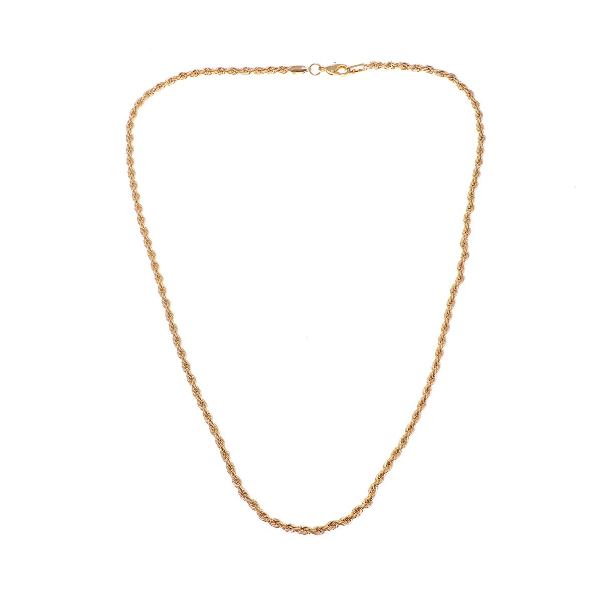 

24K Gold Plated Necklace Men Women Snake Shaped Copper Pendant Long Chain Gift for Christmas Valentine's Day Birthday