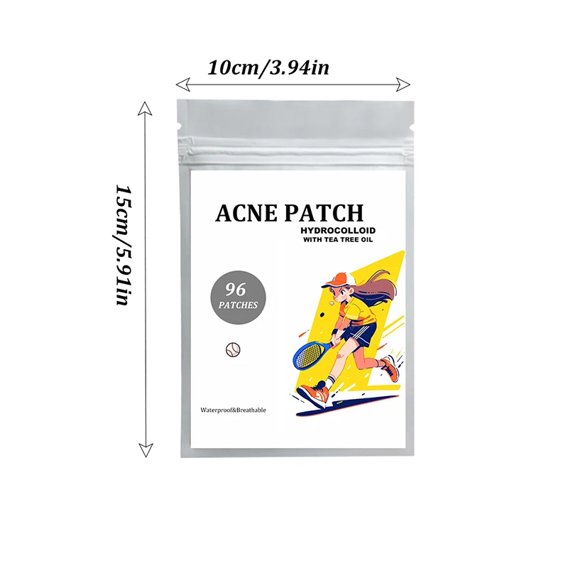 96 ชิ้น/เซ็ต Ball Pimple Patch สิวที่มีสีสันที่มองไม่เห็นกําจัดสิว Skin Care สติกเกอร์คอนซีลเลอร์ Face Spot เครื่องมือแต่งหน้าความงาม