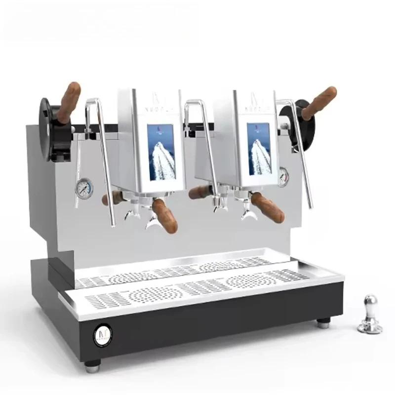 

Coffee Machine Two-Group 9 Bar 5400W Opv Espresso Semi Automated 3 In 1 Commercial Coffee Espresso Shot Machine