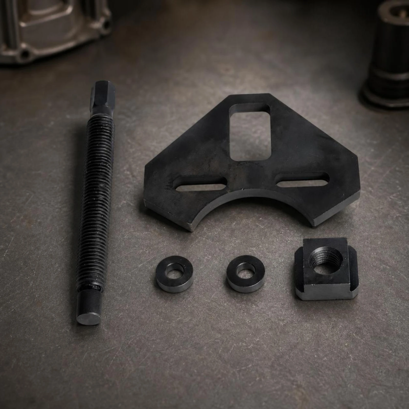 Hub Puller Universal Brake Disc Puller Car Hub Remover Tool High Strength Heat Treated for Mechanics, Auto Repair Shop, Garage