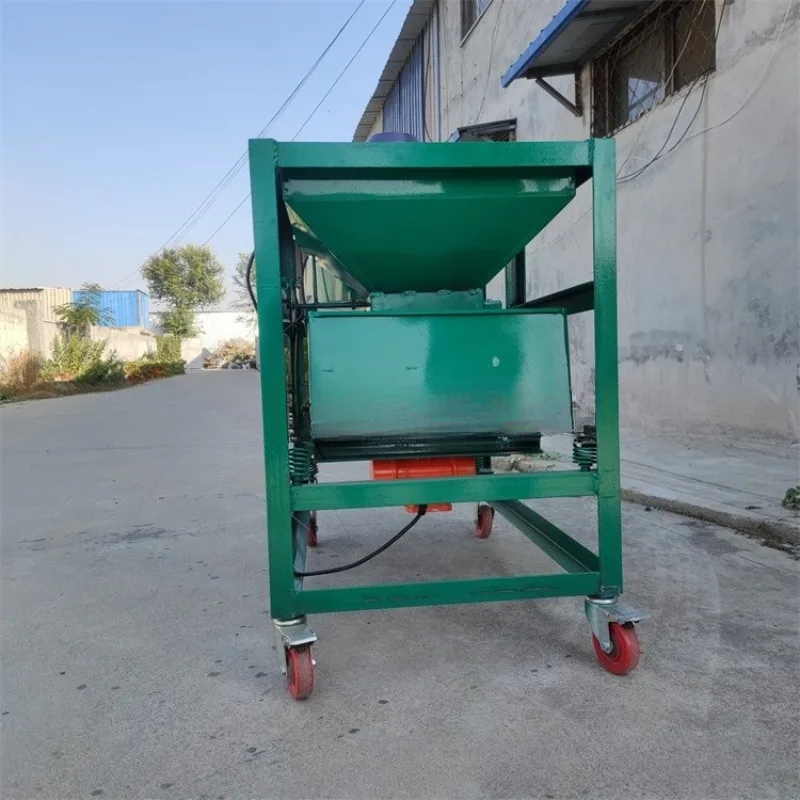 Small grain stone removal machine, rice and wheat specific gravity cleaning agricultural rapeseed peanut screening machine