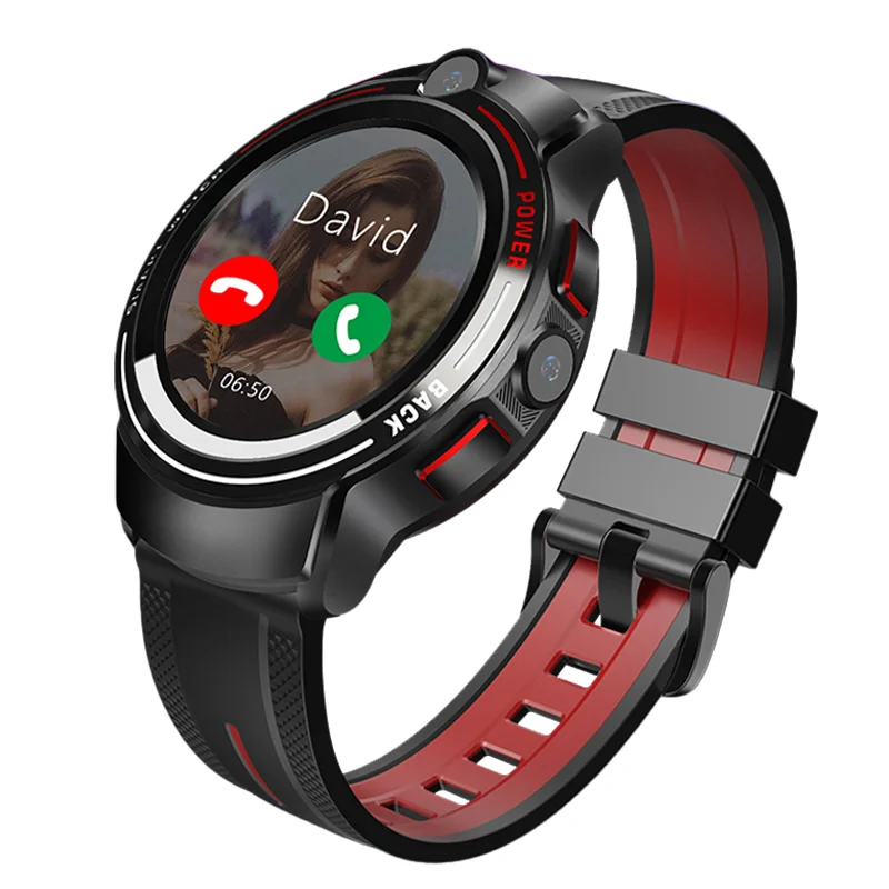 Hot Selling Screen Touch Sim Gps 4G Wifi Video Calling W300  Smartwatch with Camera Android Smart Watch