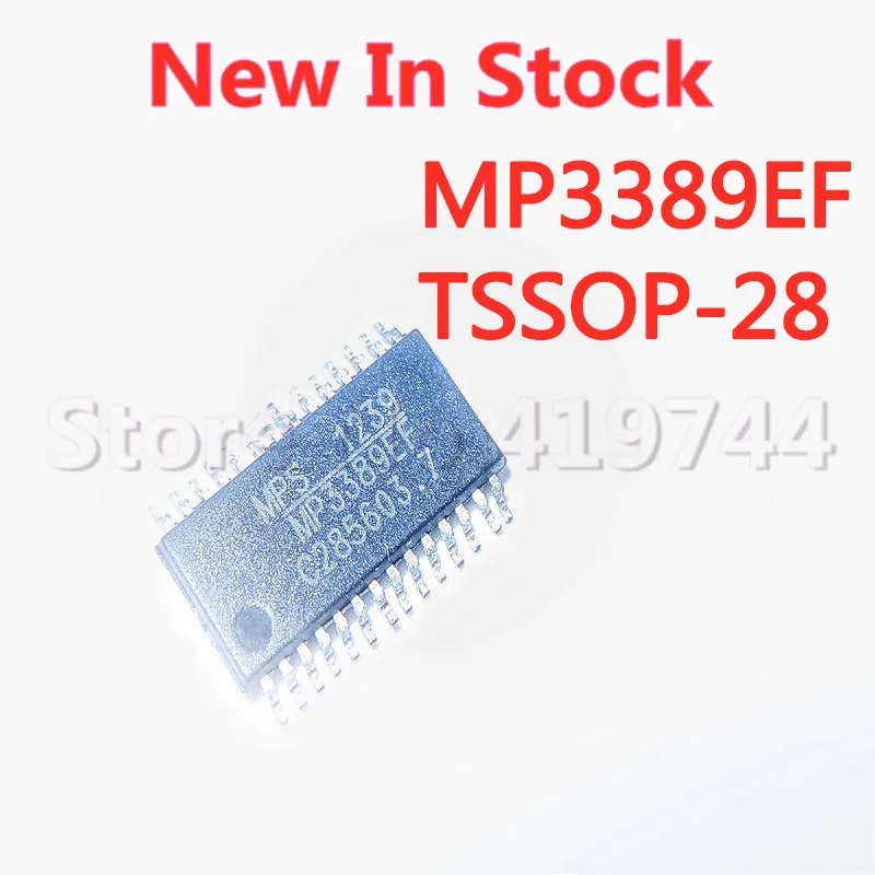 5PCS/LOT MP3389EF-LF-Z MP3389EF TSSOP-28 SMD LCD screen chip In Stock NEW original IC