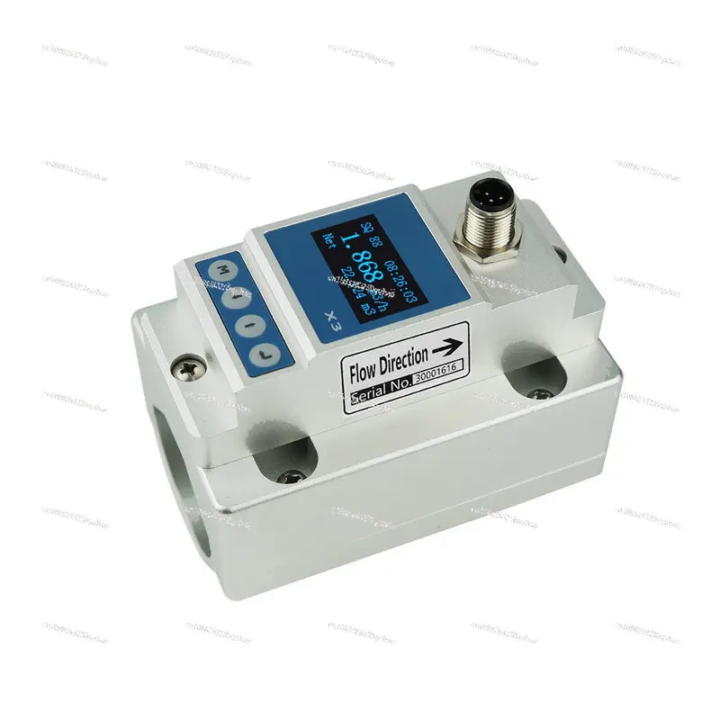 

Caliper type small diameter tube-free ultrasonic flowmeter liquid micro flowmeter T3 wild card external buckle fixed type